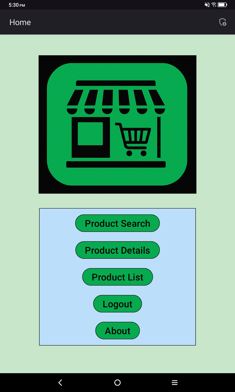 Home Screen