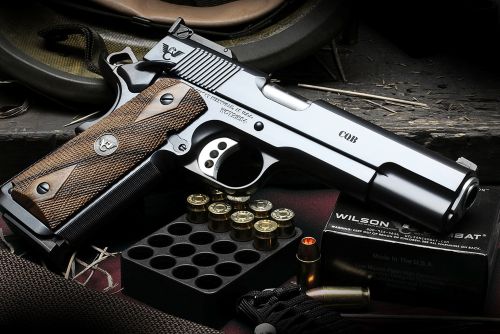 Colt 1911 — case and mag